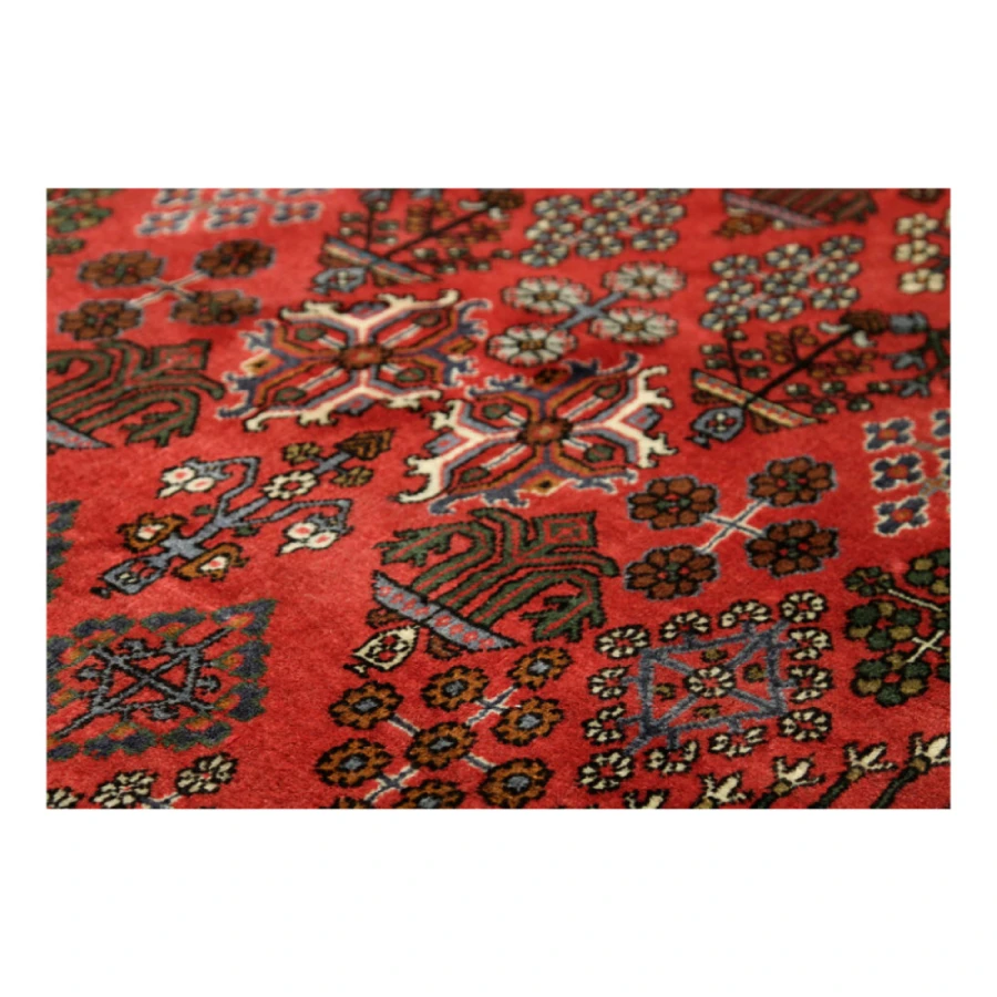 Handmade Red Persian Josheghan Runner Rug 22702